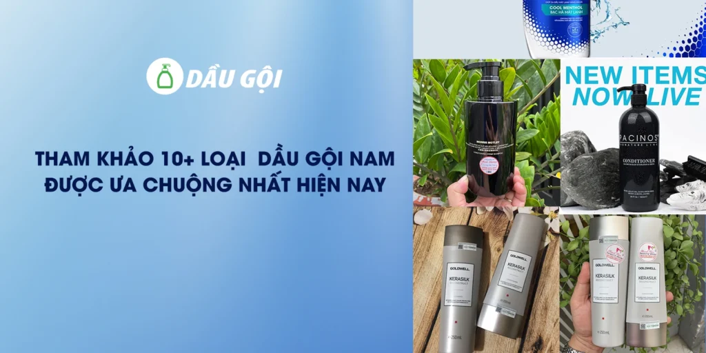 Tham khảo 10+ Loại Dầu Gội Nam Được Ưa Chuộng Nhất Hiện Nay